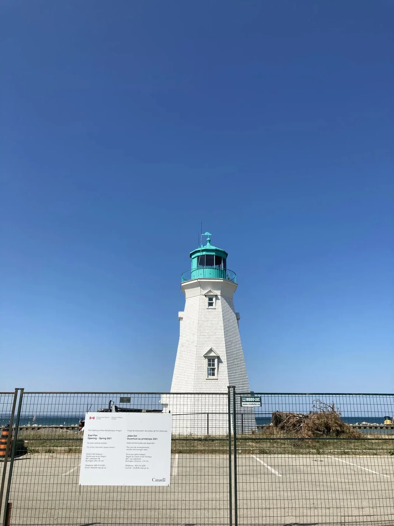 Port Dalhousie lighthouse in St. Catharines Ontario