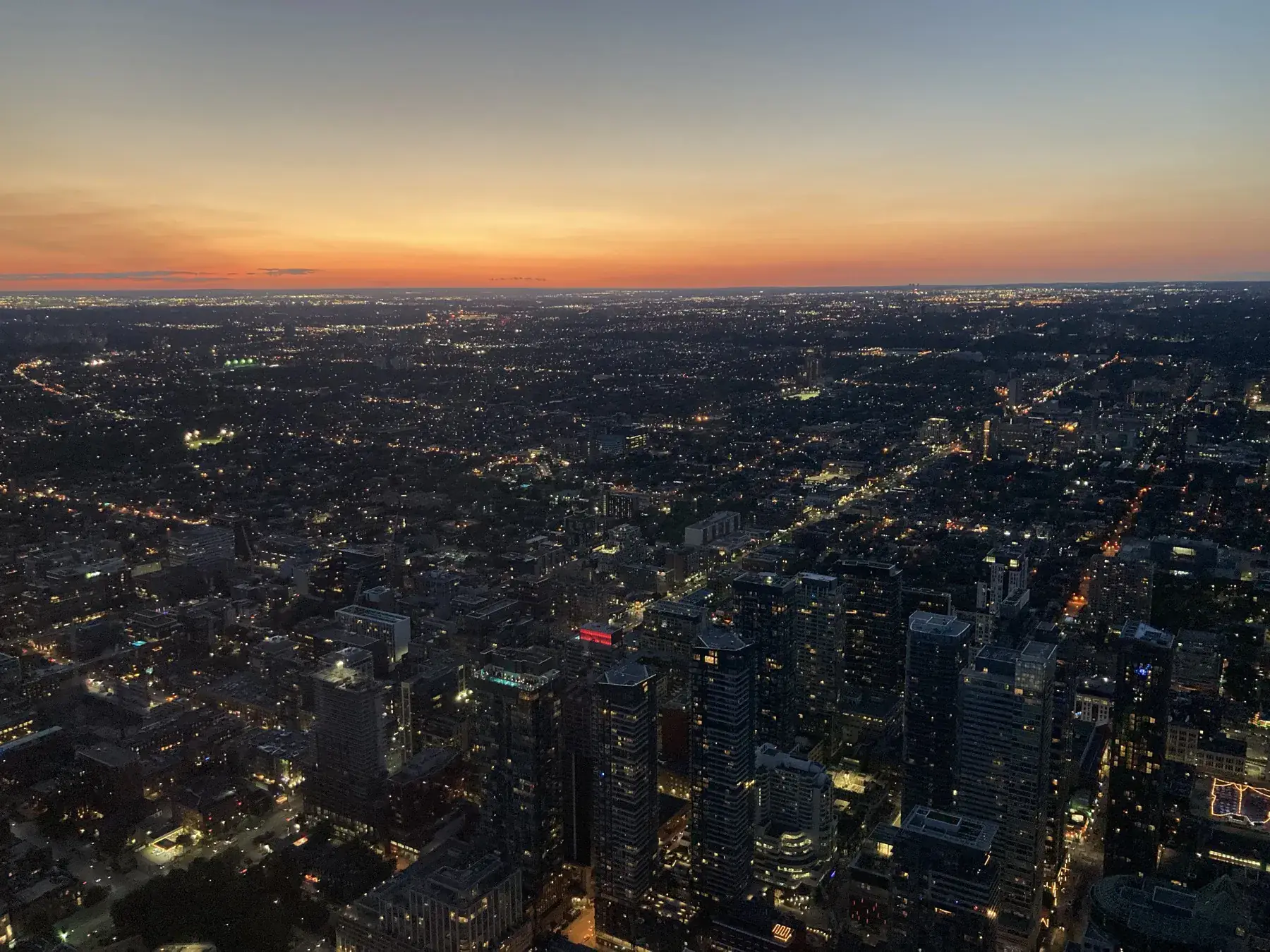 Sunset is one of the strongest times to visit on a clear day.