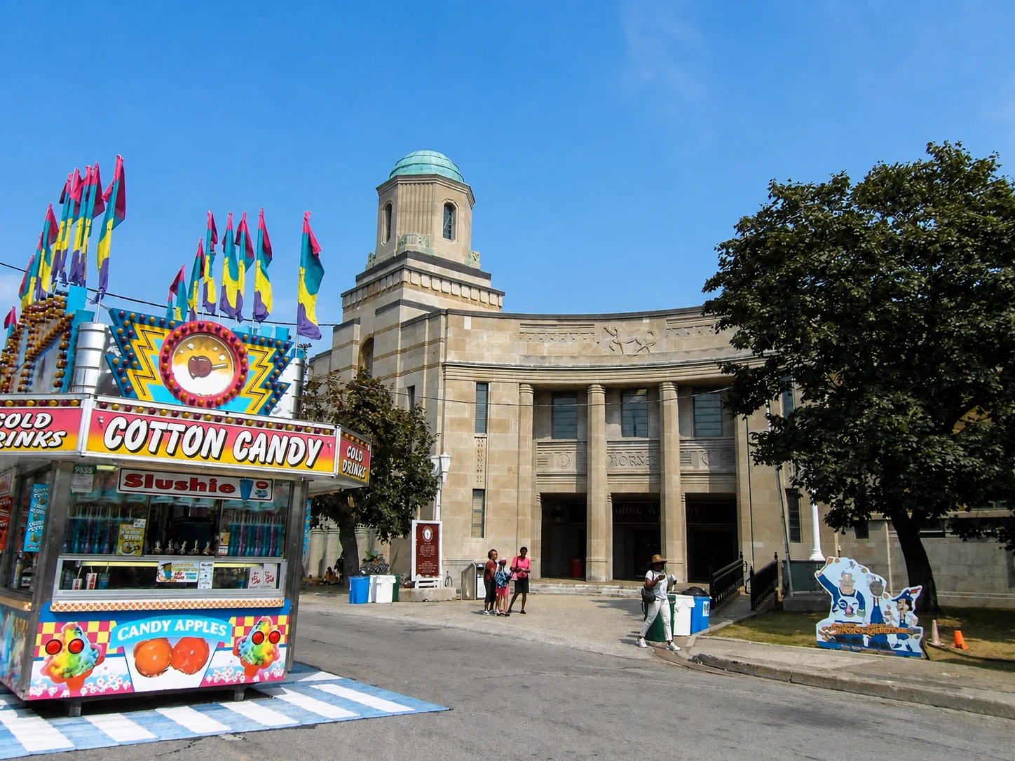 Horse Palace at Exhibition Place during the Canadian National Exhibition in Toronto