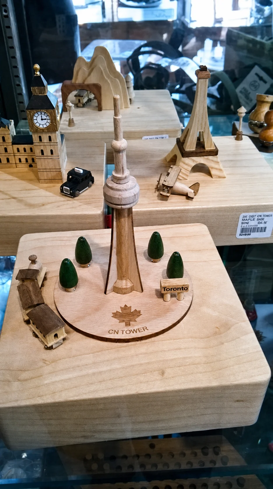 Toronto landmark souvenir in the Distillery District