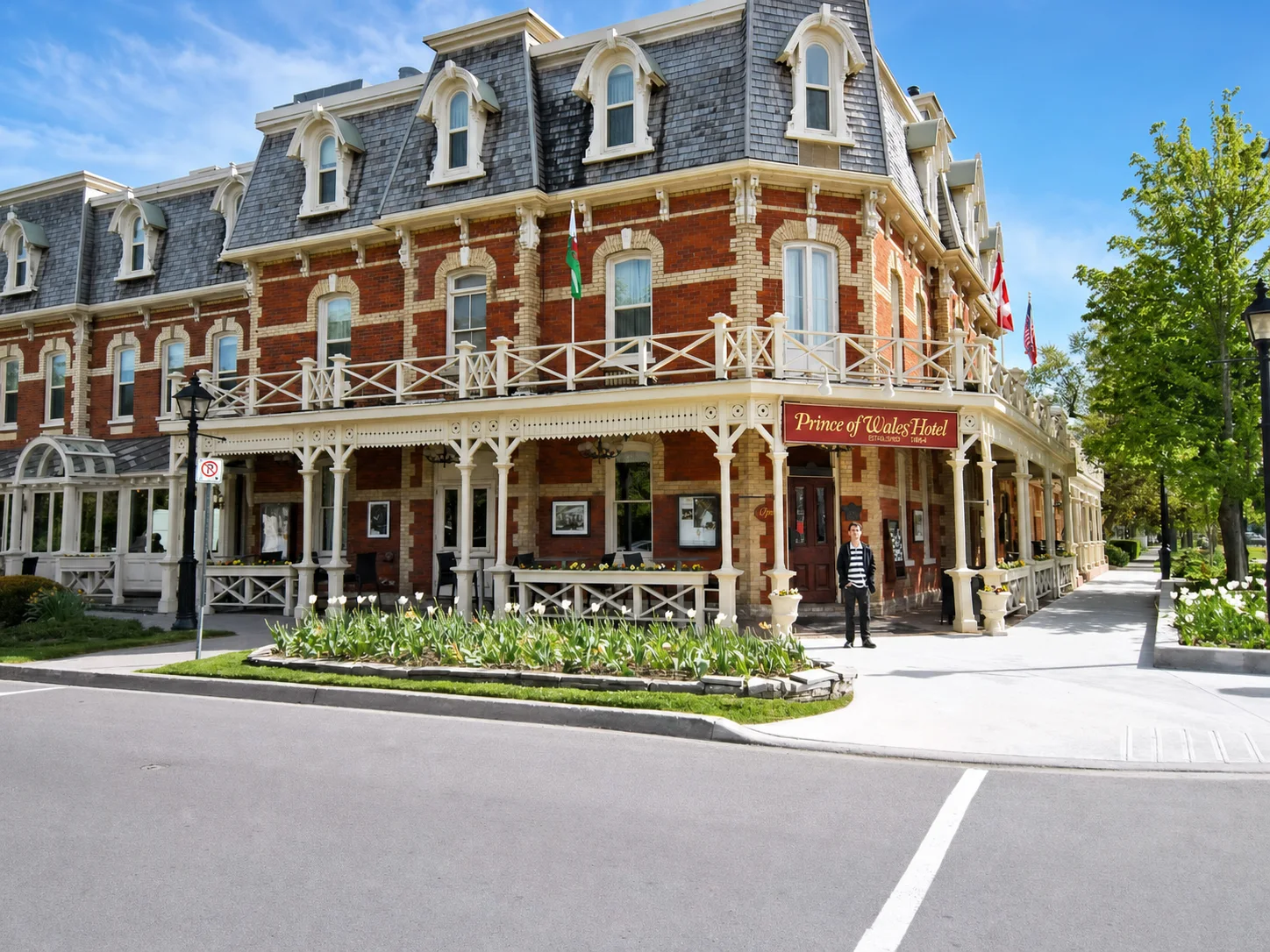 Prince of Wales Hotel in Niagara-on-the-Lake Old Town