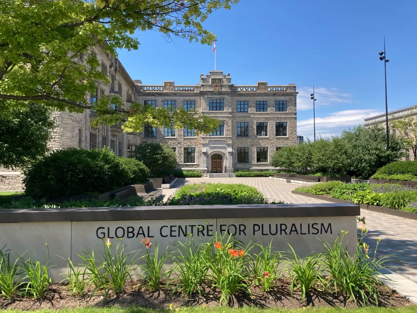 Global Centre for Pluralism stone building near downtown Ottawa